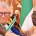 President Tinubu conferred the  National Honour award of Commander of the Order of the Federal Republic to Bill Gates