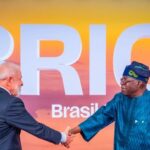 President Bola Tinubu at the BRICS summit in Rio de Janeiro, Brazil on 6th July, 2025
