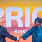 President Bola Tinubu at the BRICS summit in Rio de Janeiro, Brazil on 6th July, 2025